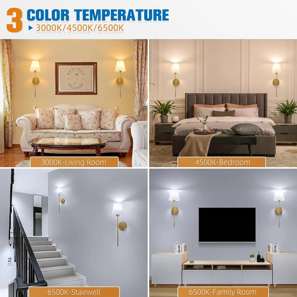 USB Rechargeable Wall-Mounted Light with Remote Control, Decorative Adjustable Indoor Wall Light for Bedroom, Living Room and Corridor #GLOBAL PICKS